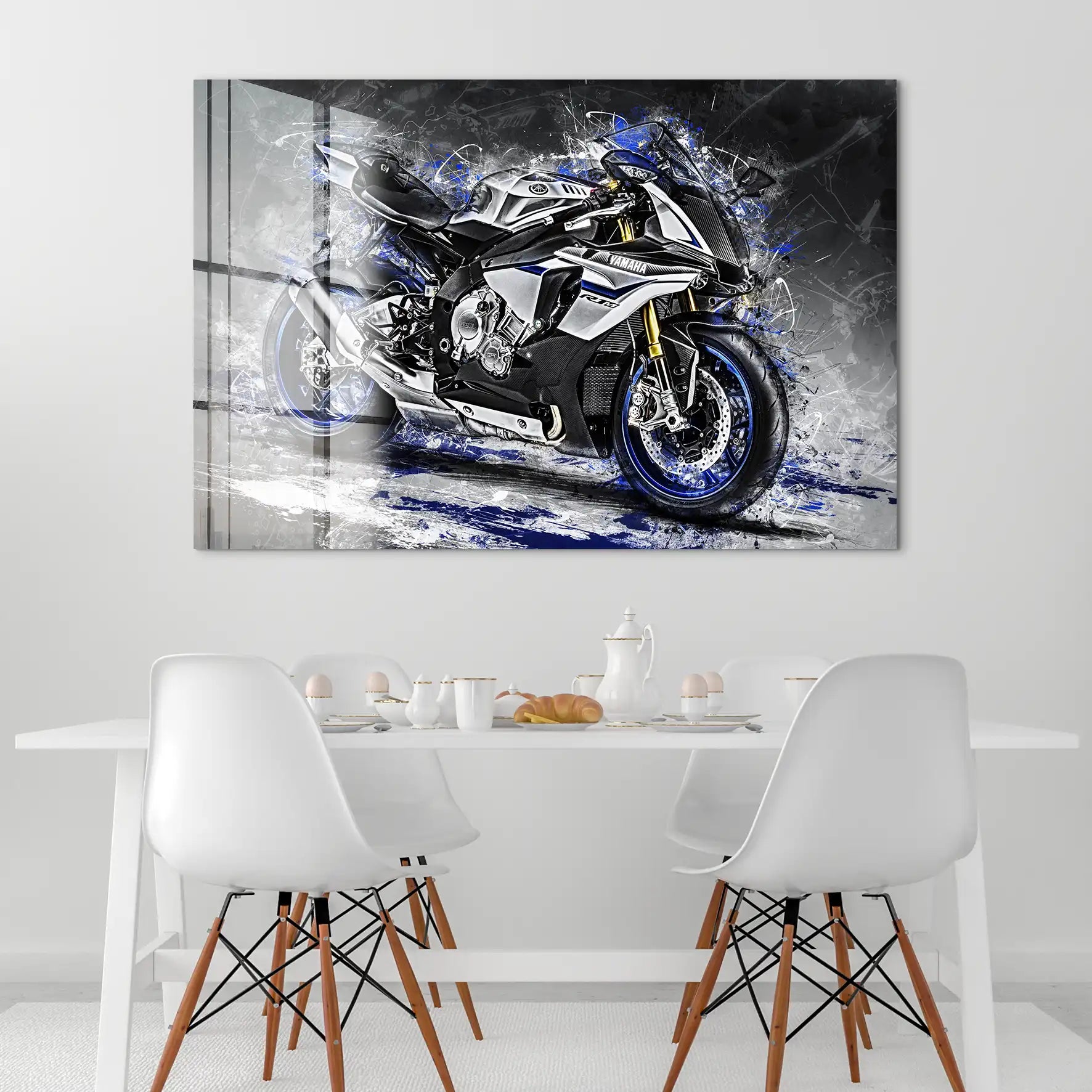 Yamaha R1M Abstrakt Acrylglas Bild INGALERIE