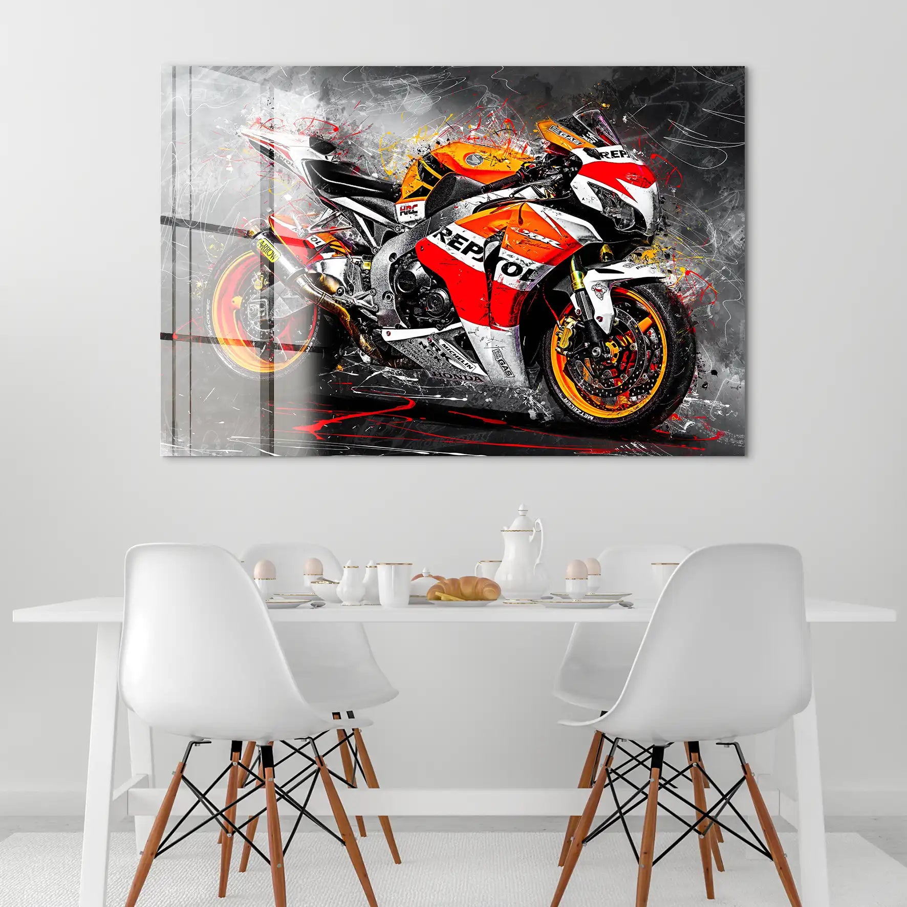 Honda Fireblade SC59 Acrylglas Bild INGALERIE