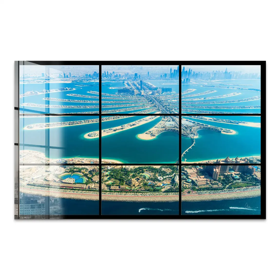 Palm View Dubai Acrylglas Bild