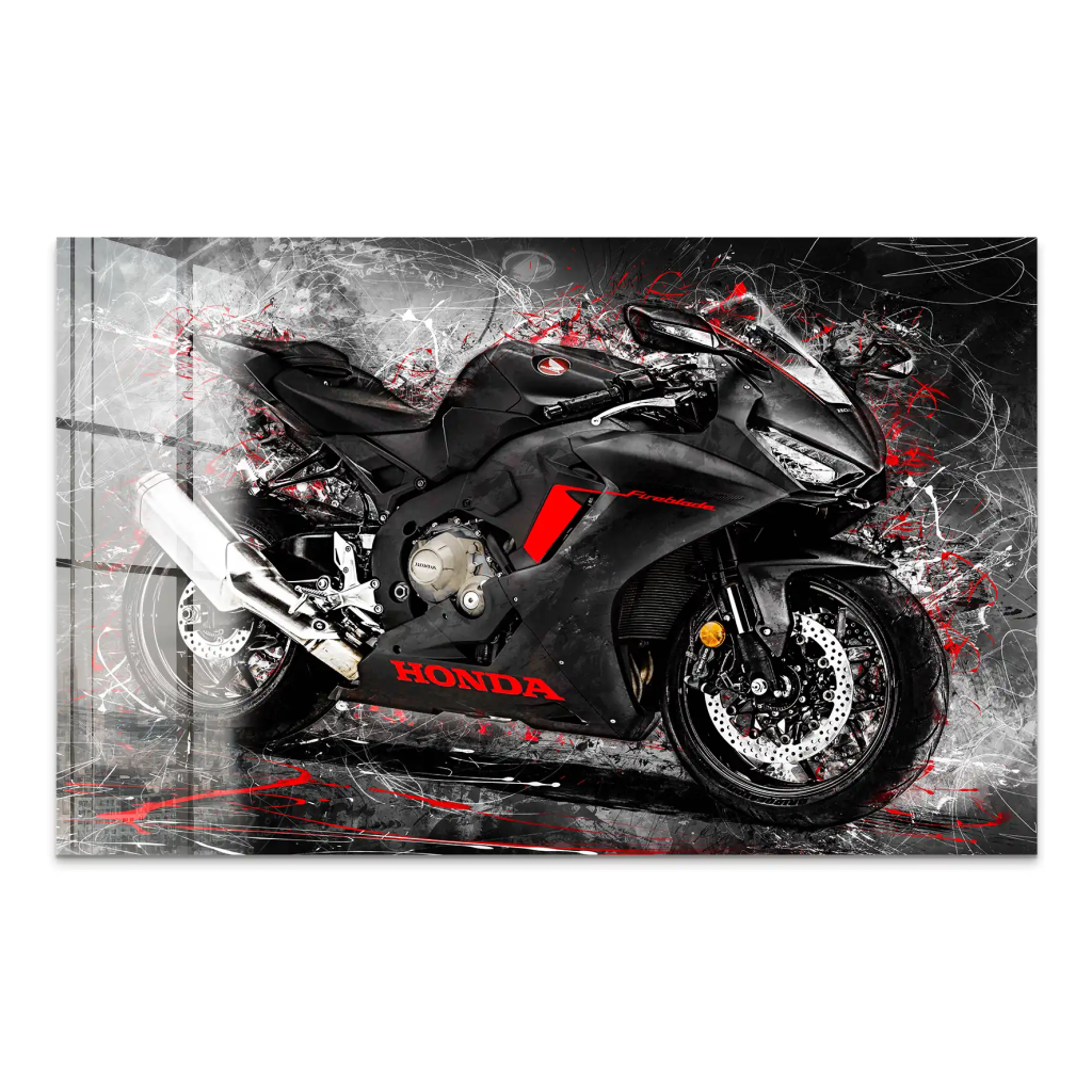 Honda CBR 1000 RR Fireblade Acrylglas Bild INGALERIE