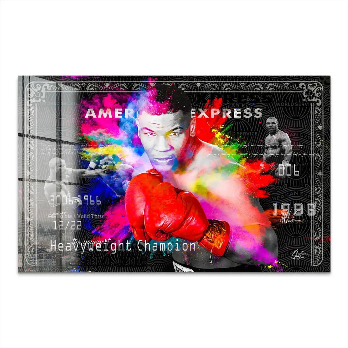 Amex Mike Acrylglas Bild INGALERIE