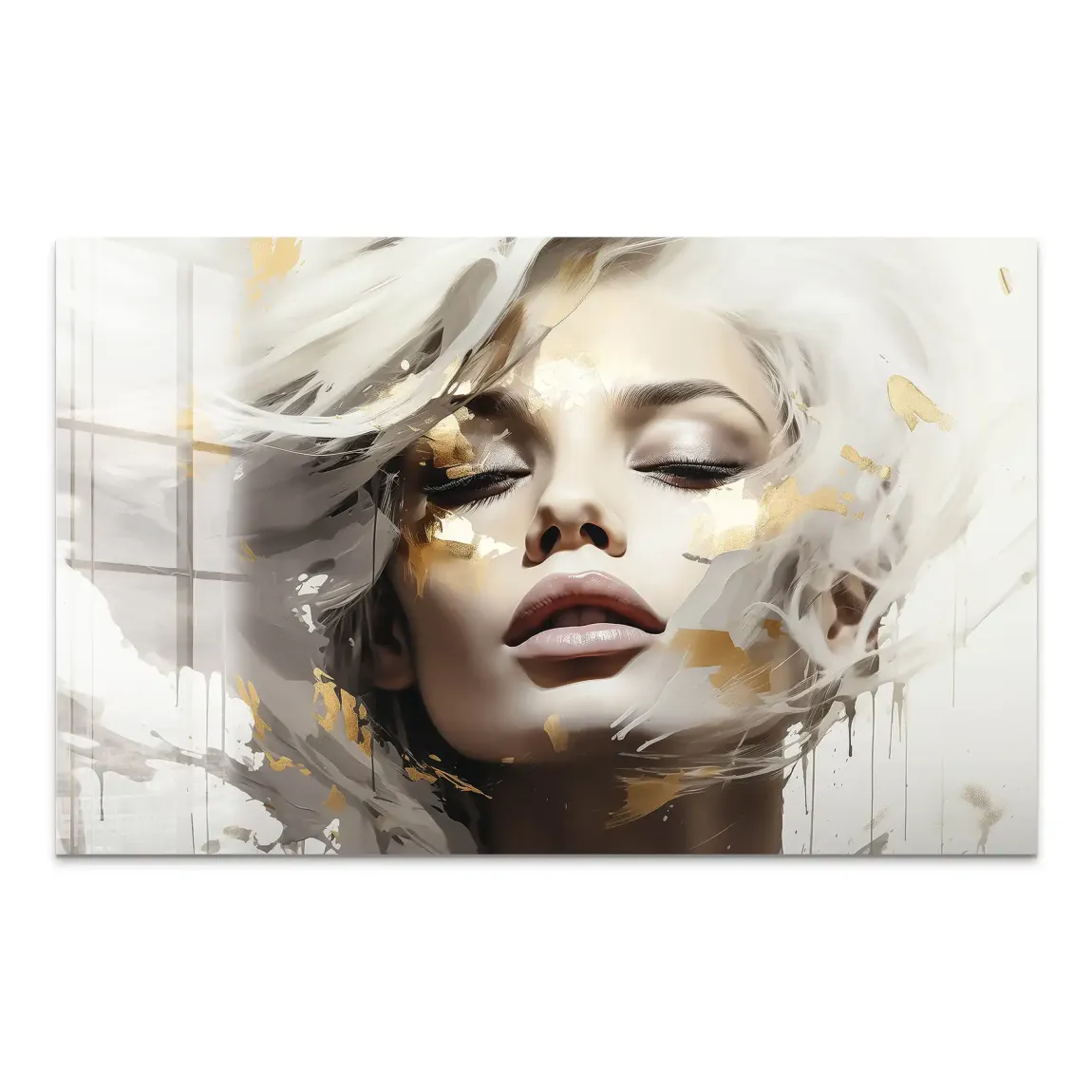 Golden Dreams Acrylglas Bild