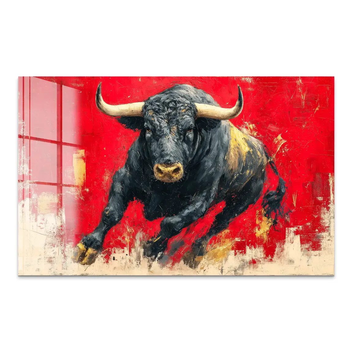Stier Noble Essence Acrylglas Bild