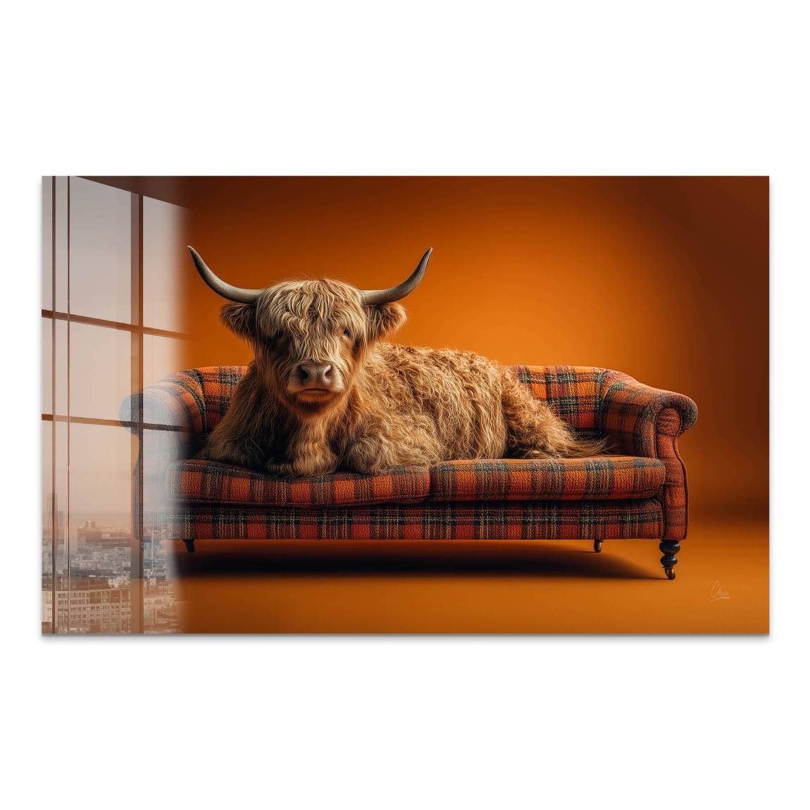 Highland Lounge Acrylglas Bild
