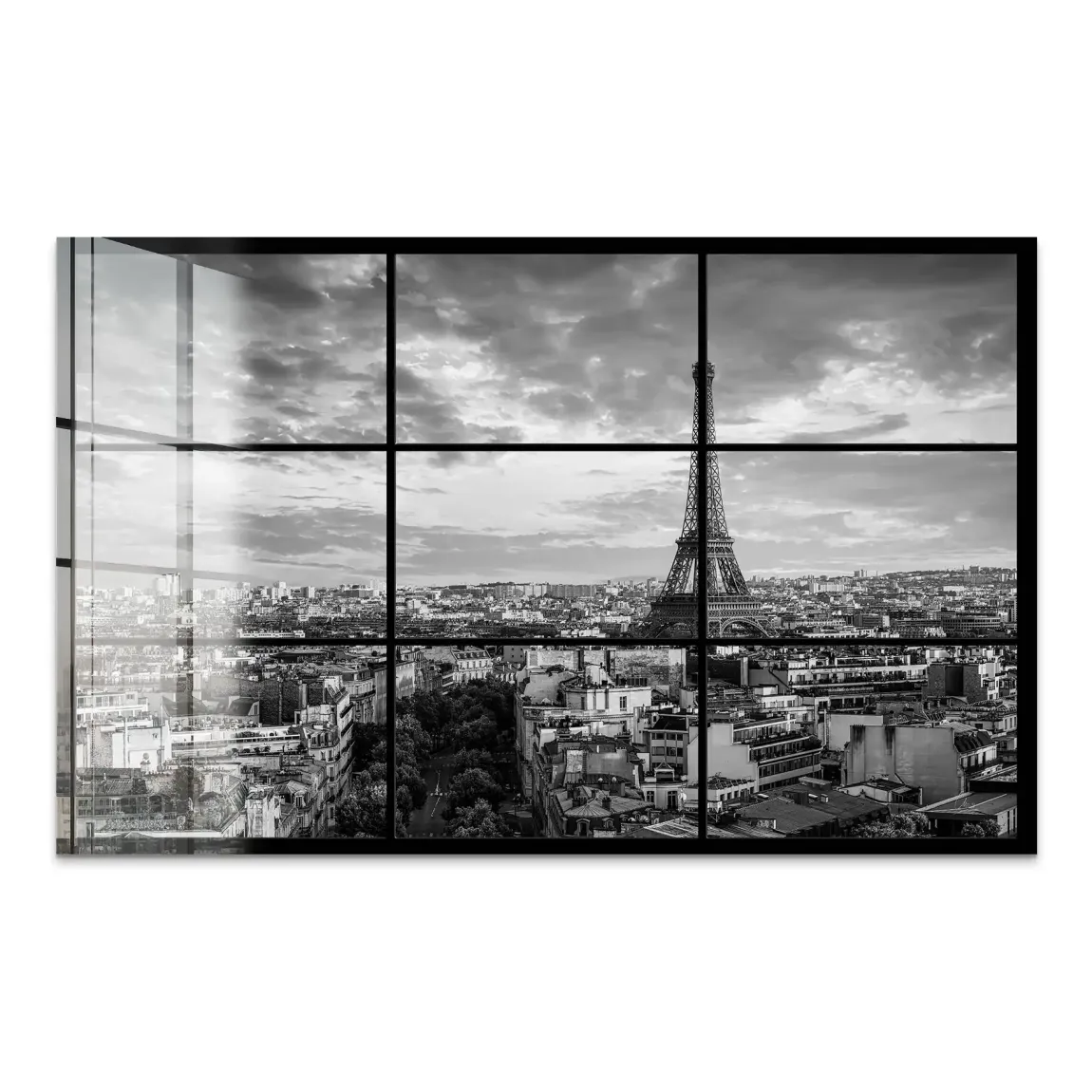 City View Paris Acrylglas Bild