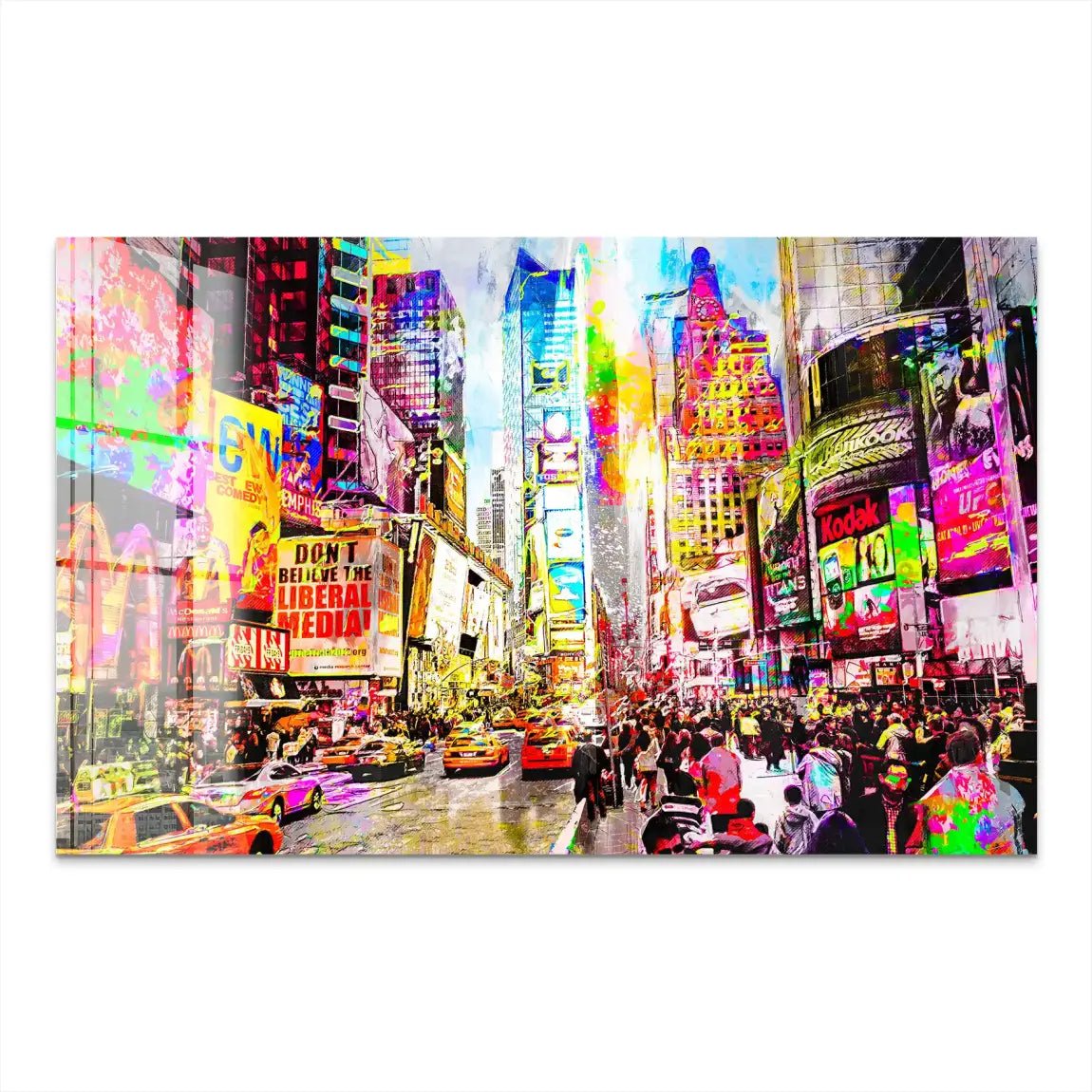 New York Abstrakt Acrylglas Bild INGALERIE