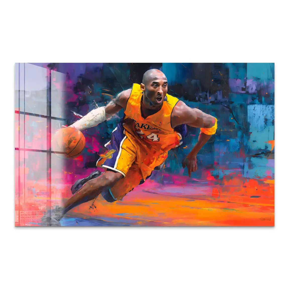 Kobe Abstrakt Acrylglas Bild INGALERIE