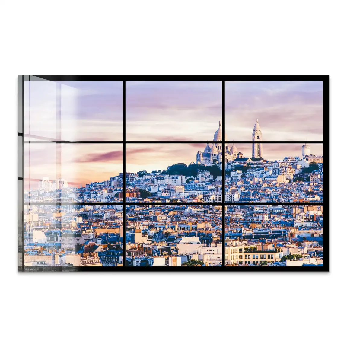 Paris Montmartre Acrylglas Bild