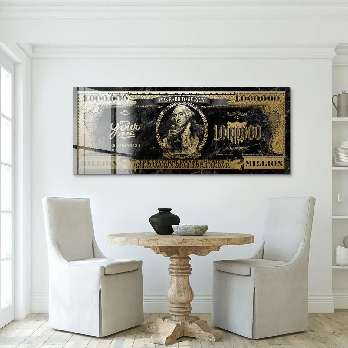 Million Vision George Washington Acrylglas Bild