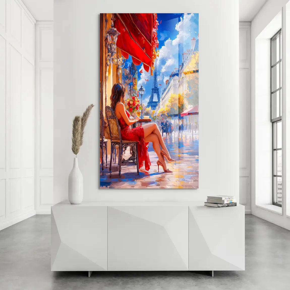 Café Rouge à Paris Acrylglas Bild INGALERiE