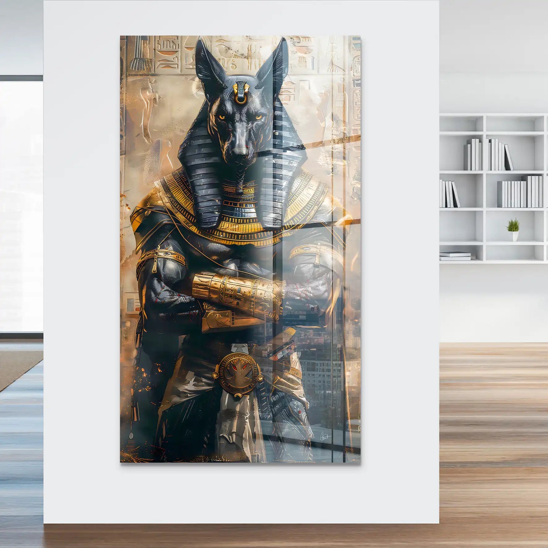 Anubis Nr.2 Acrylglas Bild INGALERiE