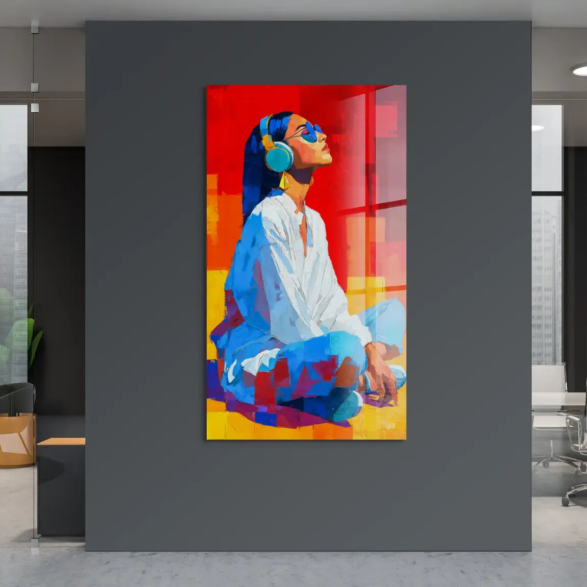 Feel the Sound Acrylglas Bild