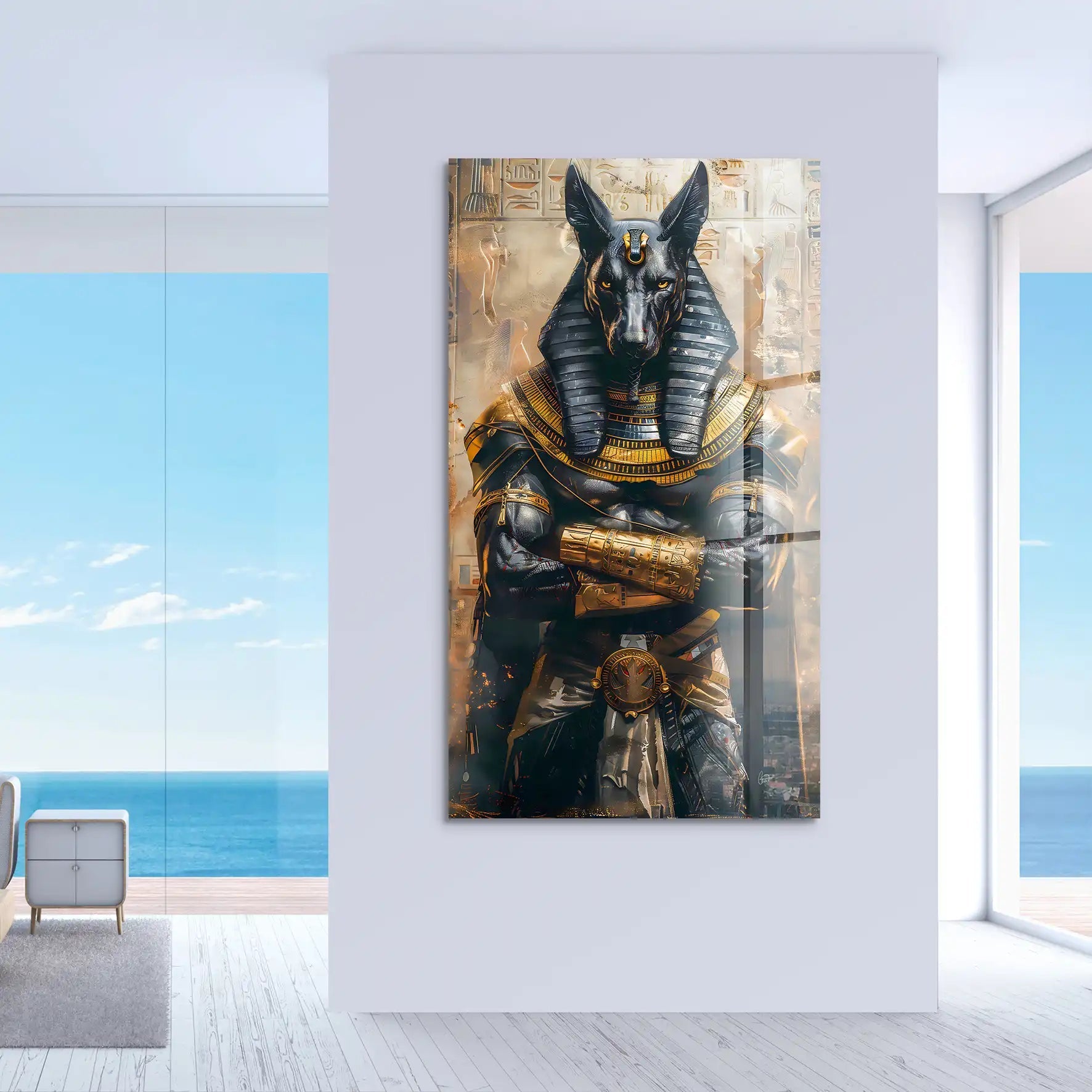 Anubis Nr.2 Acrylglas Bild INGALERiE