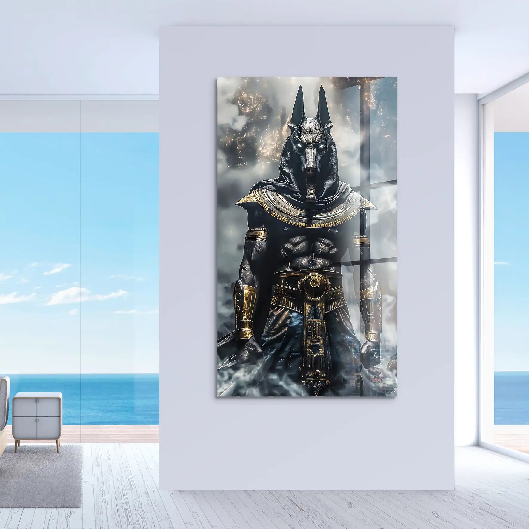 Anubis Black Acrylglas Bild INGALERiE