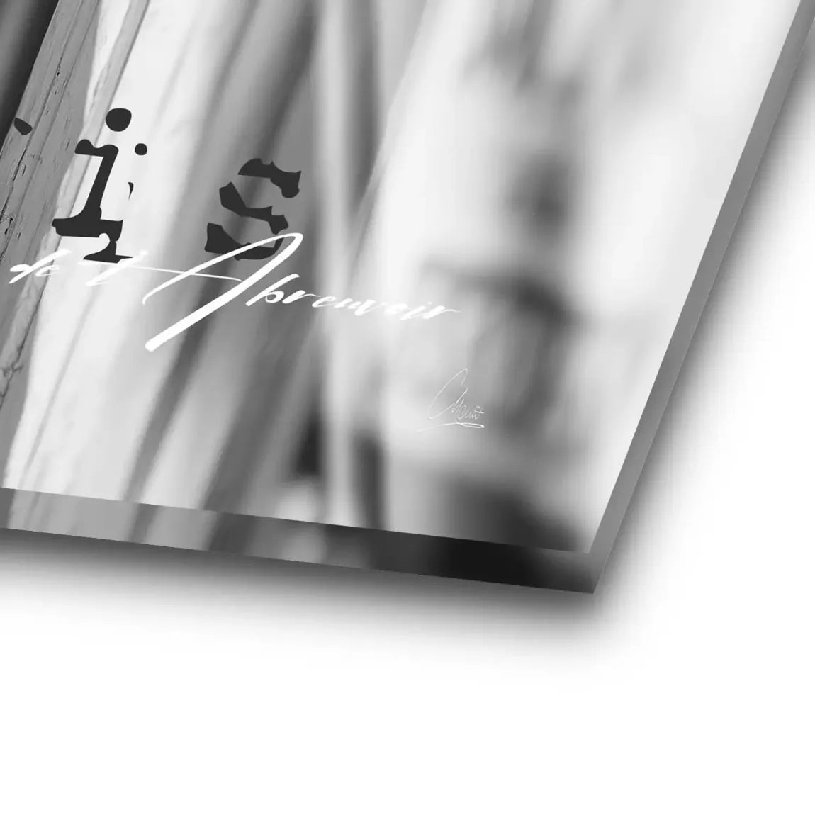 Audrey Hepburn Paris City Life Acrylglas Bild