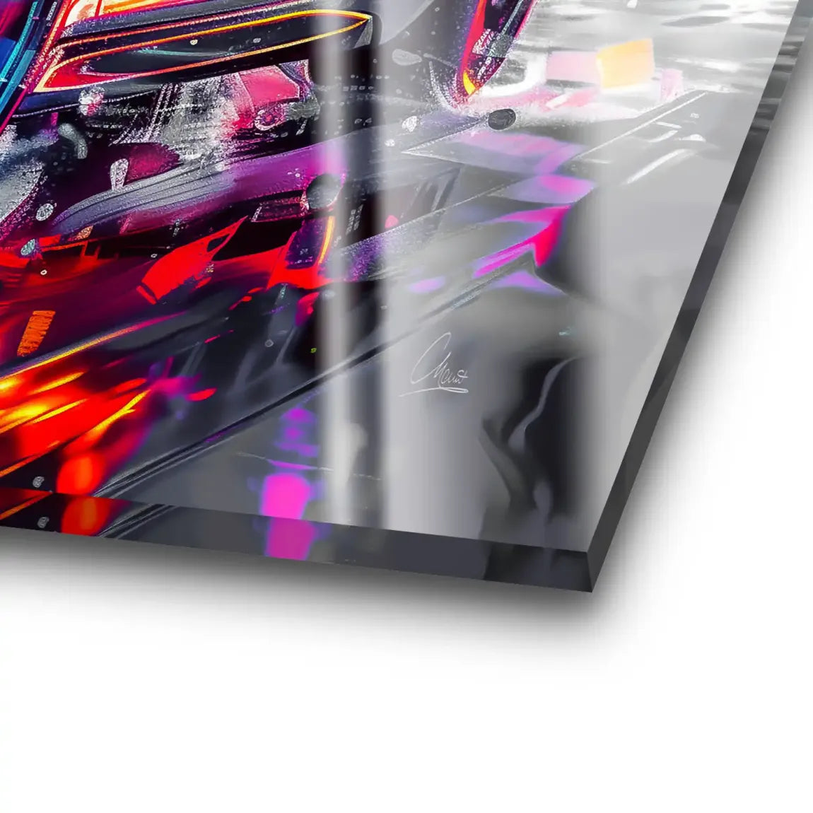 BMW M2 Abstrakt Vision Acrylglas Bild