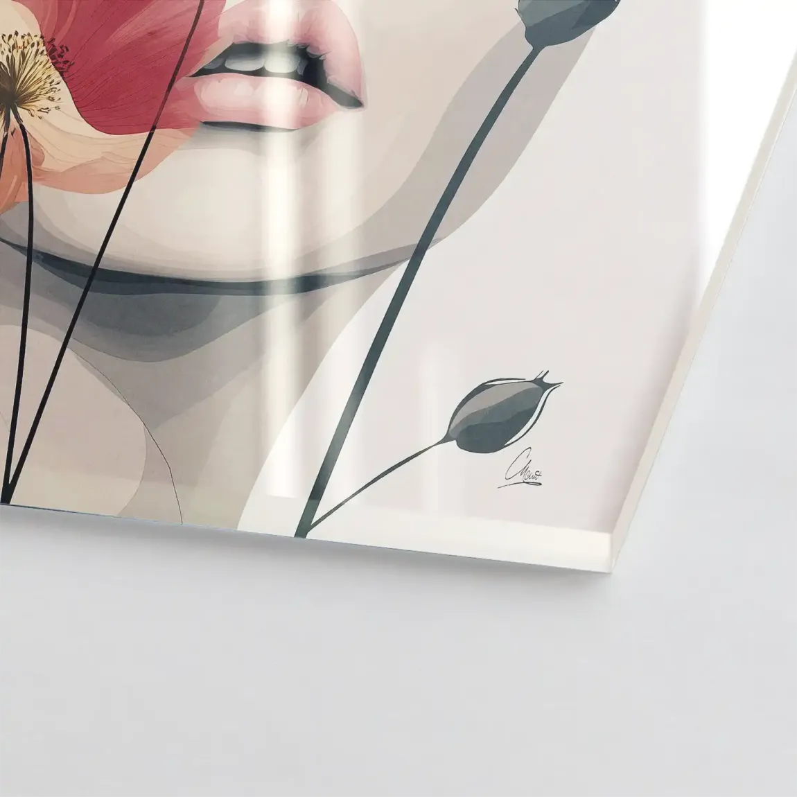 Floral Dream Acrylglasbild