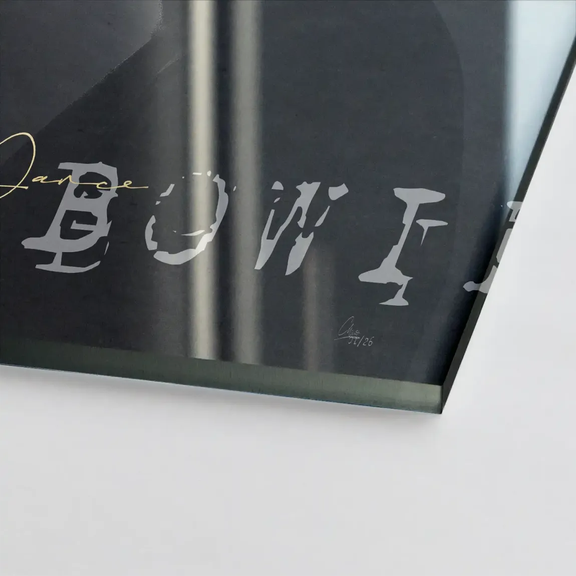 David Bowie Dance Acrylglasbild