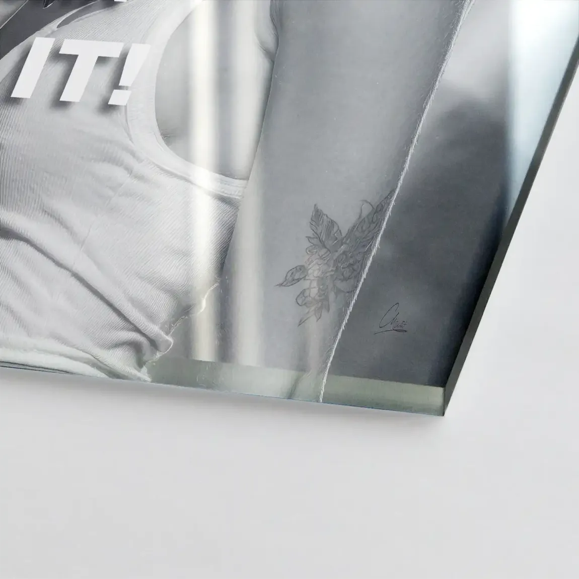 Yes we can Acrylglasbild