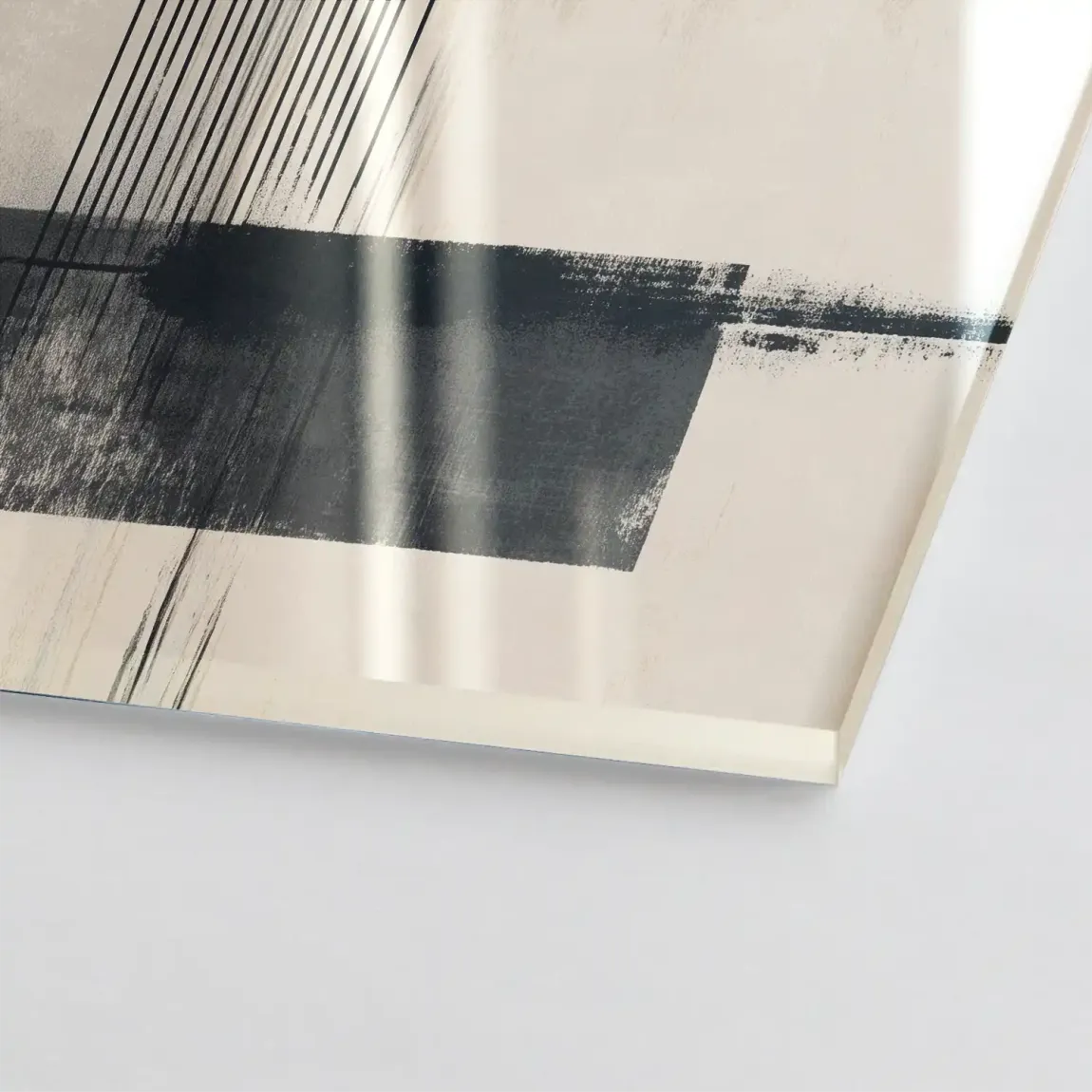 Linear Essence Abstrakt Acrylglasbild