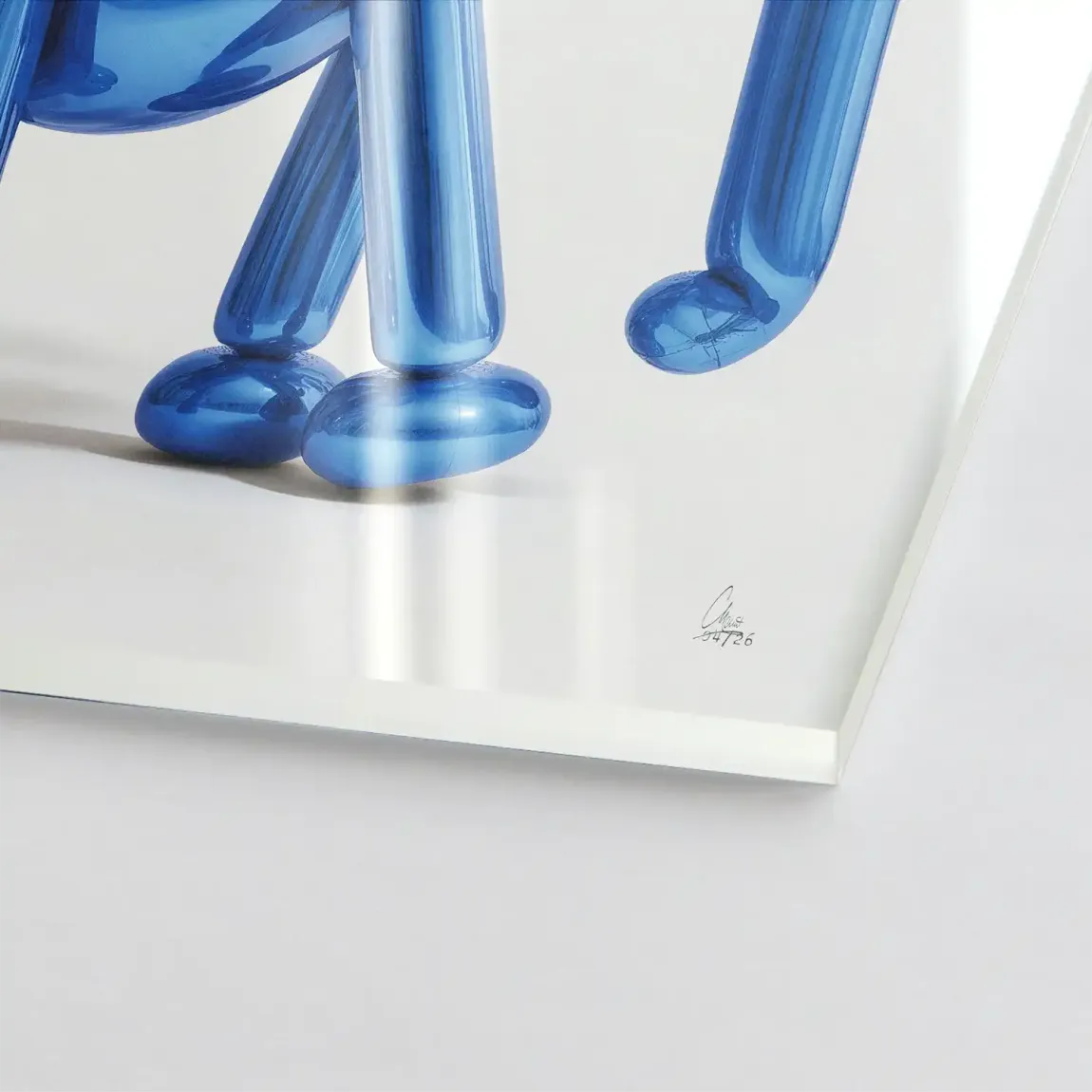 Ballon Elefant Chic Acrylglasbild