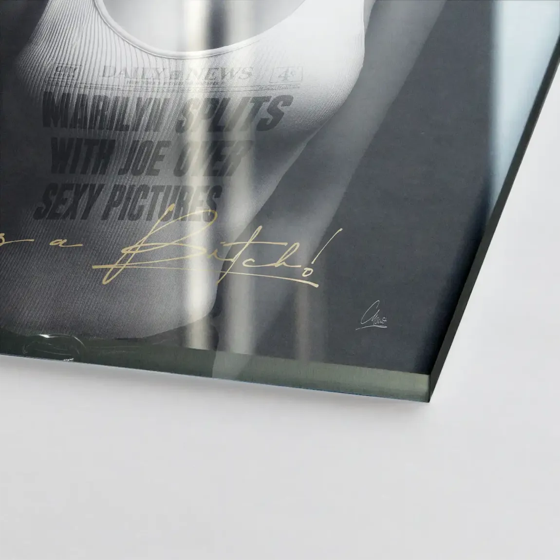 Marilyn Skandal Acrylglasbild