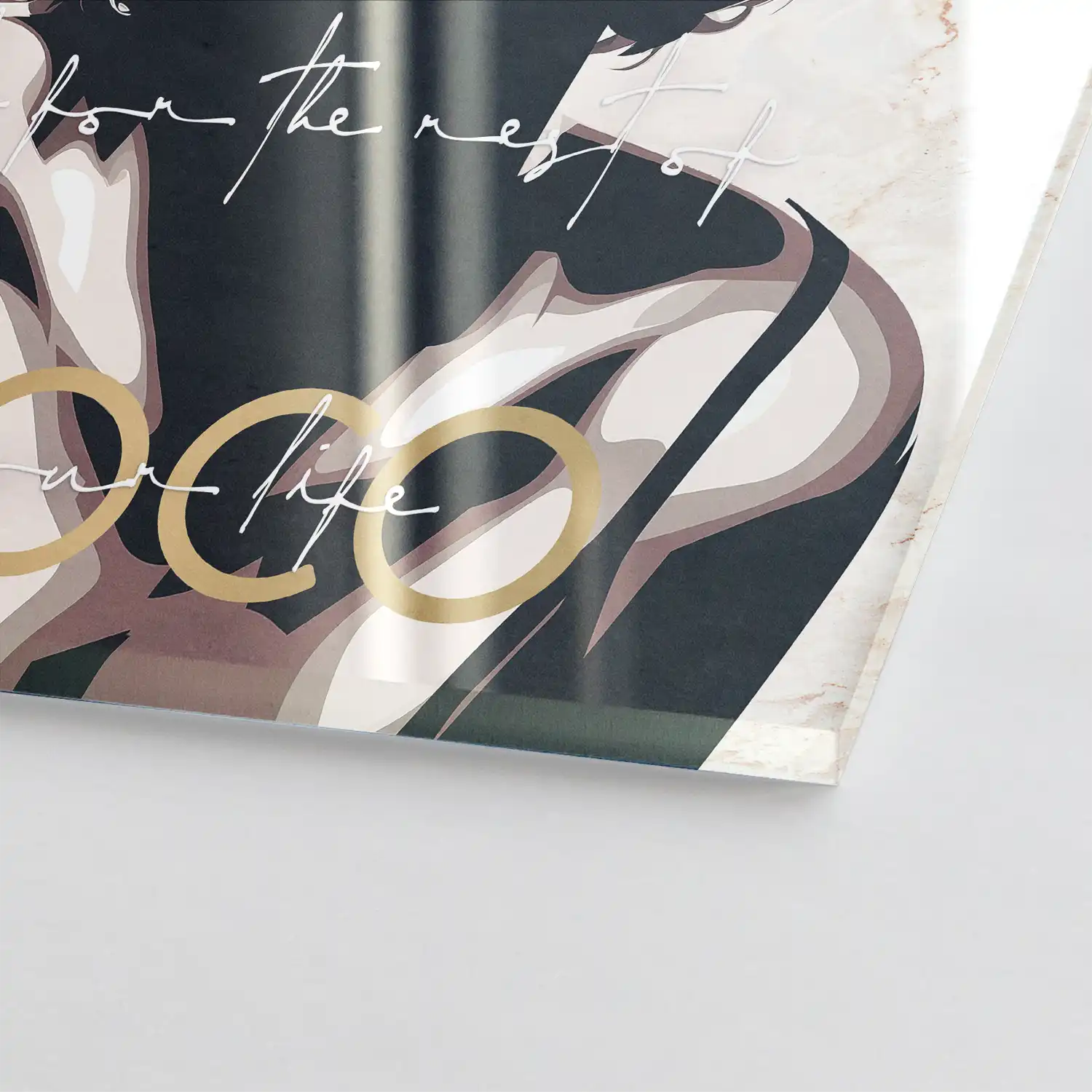 Marilyn Monroe Vogue Coco Acrylglas Bild INGALERIE