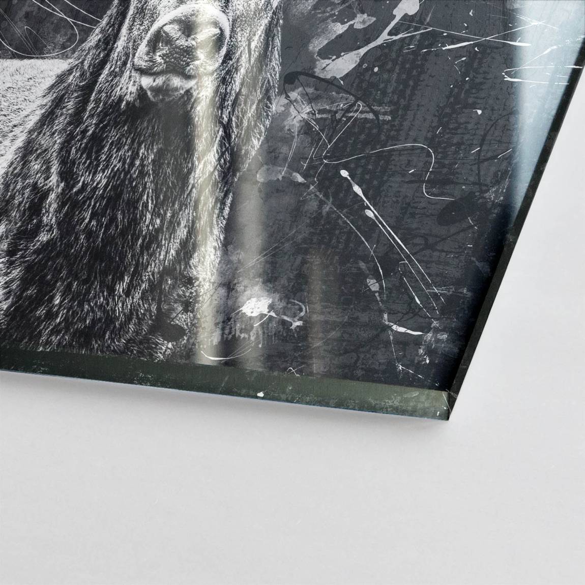 Hirsch Prestige Acrylglasbild