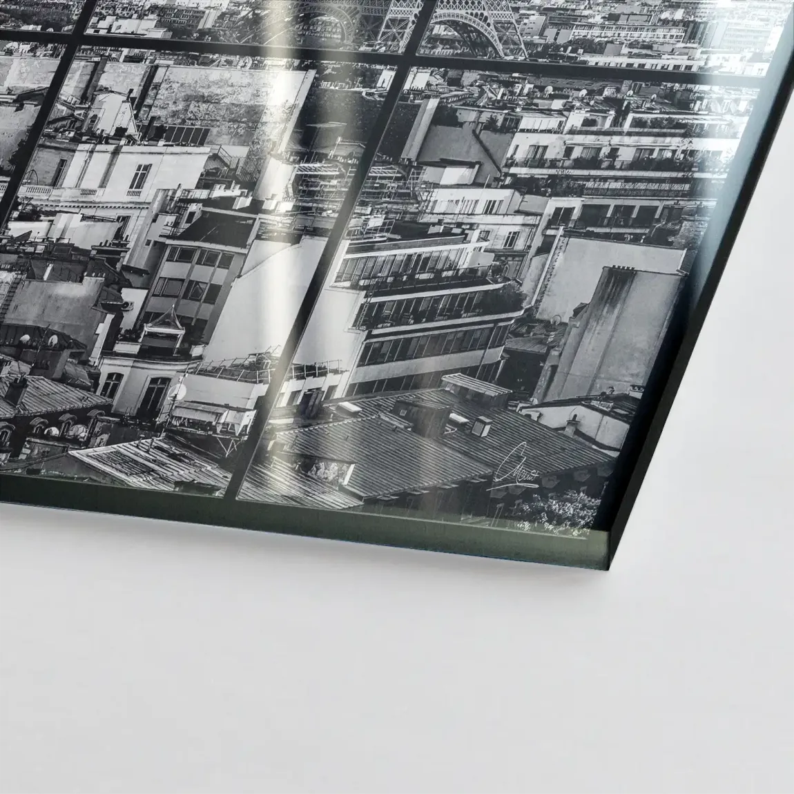 Eiffelturm über Paris Acrylglasbild