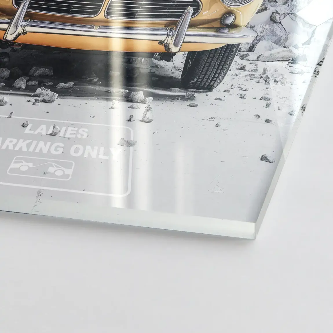 Luxury Shopping Acrylglasbild