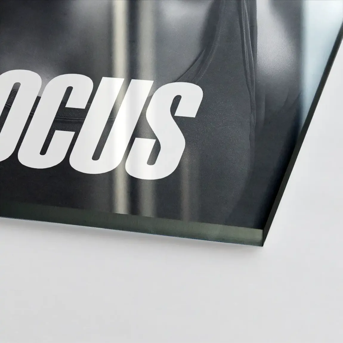 Focus Athletin Acrylglasbild