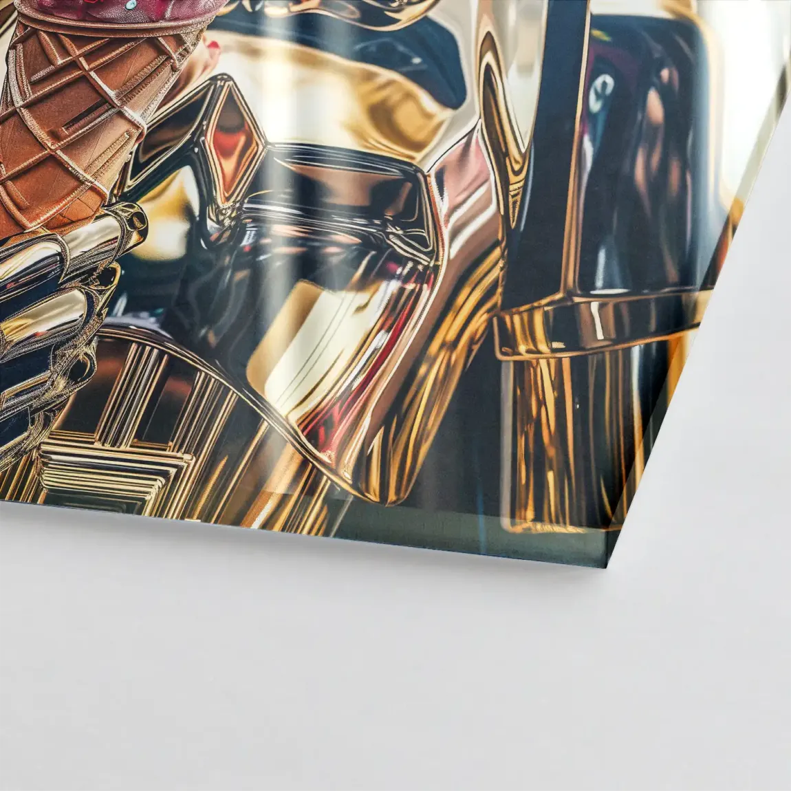 Stormtrooper Eis Acrylglasbild