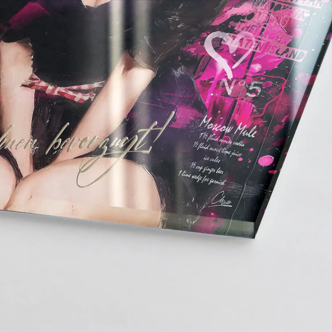Marilyn Pink Vibes Acrylglasbild INGALERIE