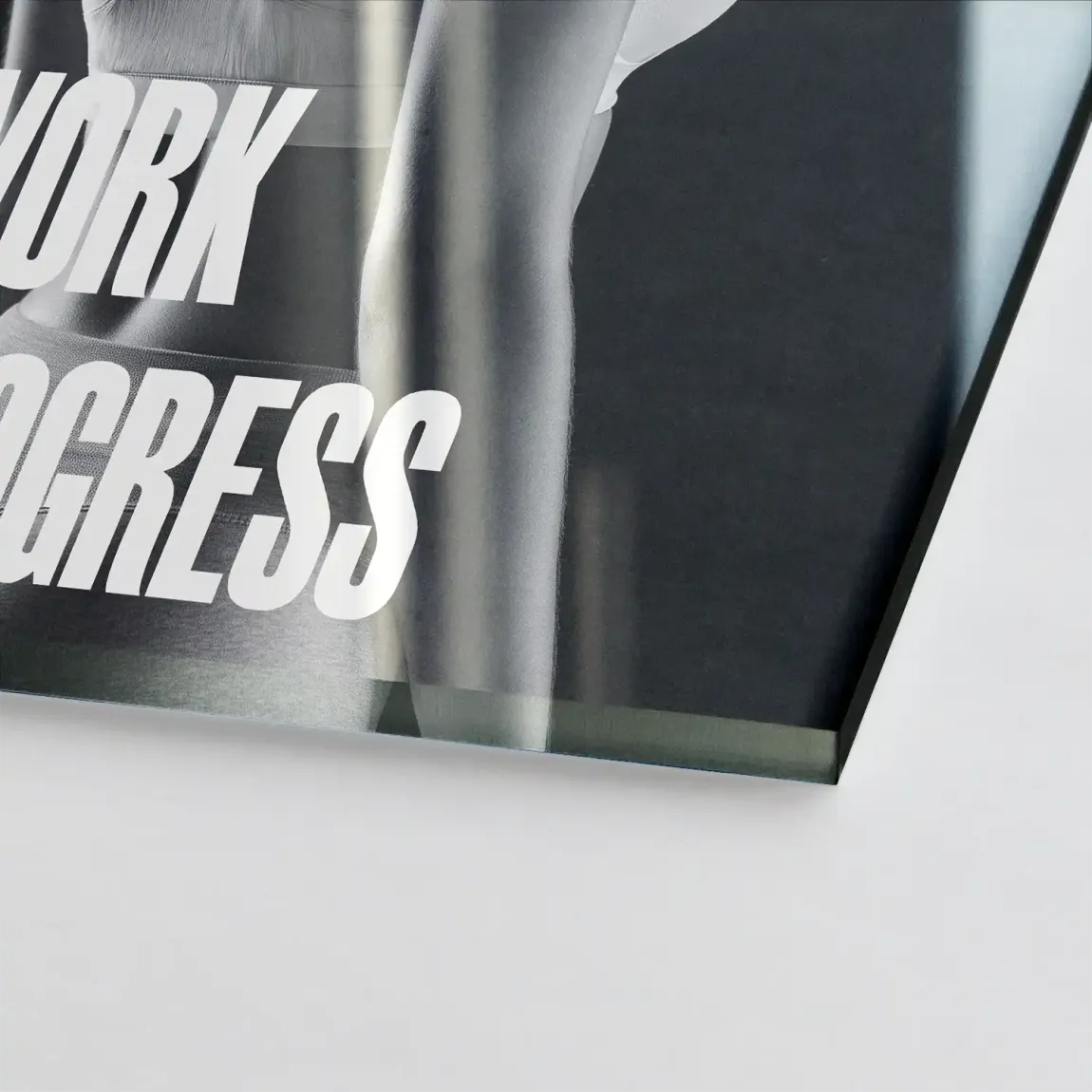 Progress Training Acrylglasbild