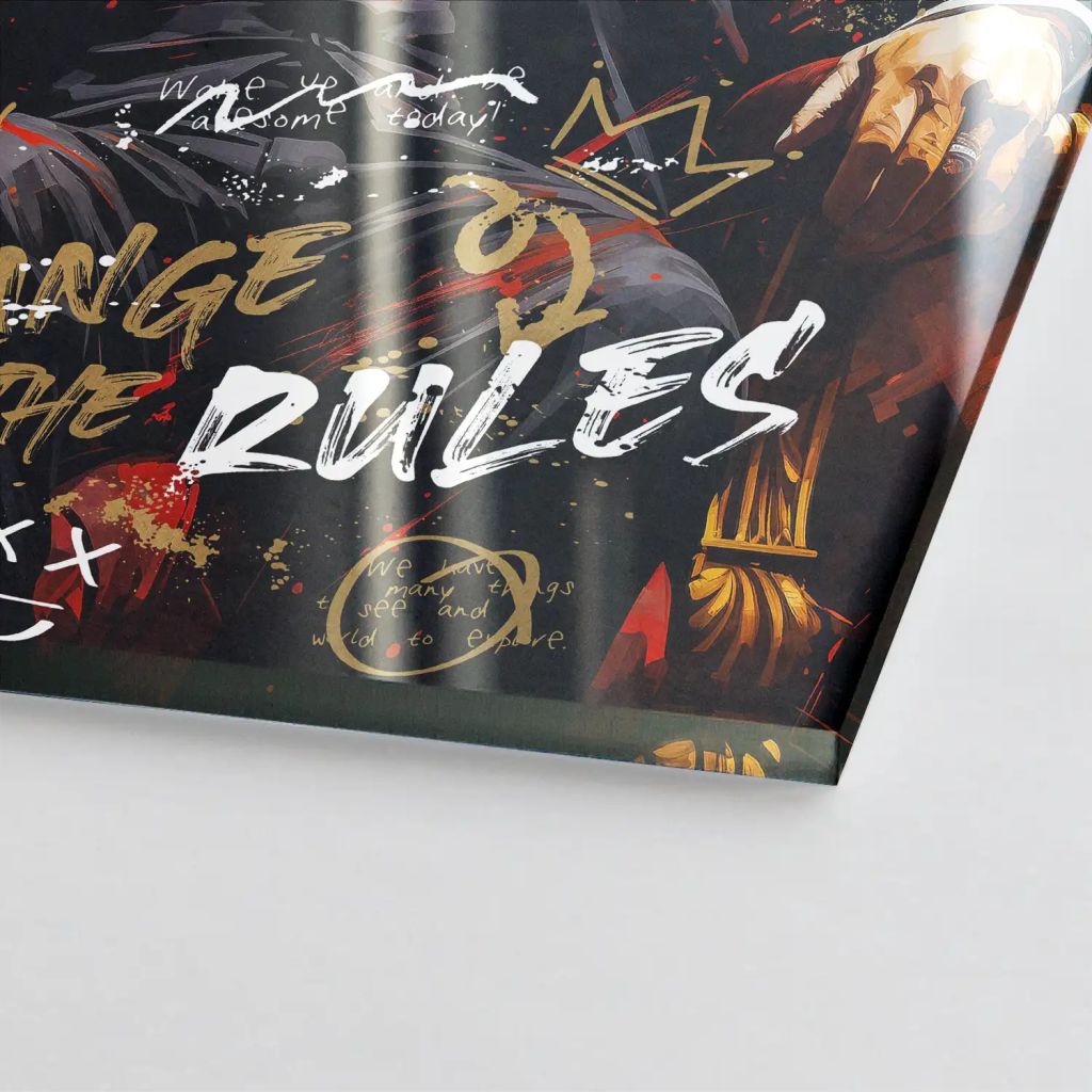 Godfather Rules Acrylglas Bild INGALERIE