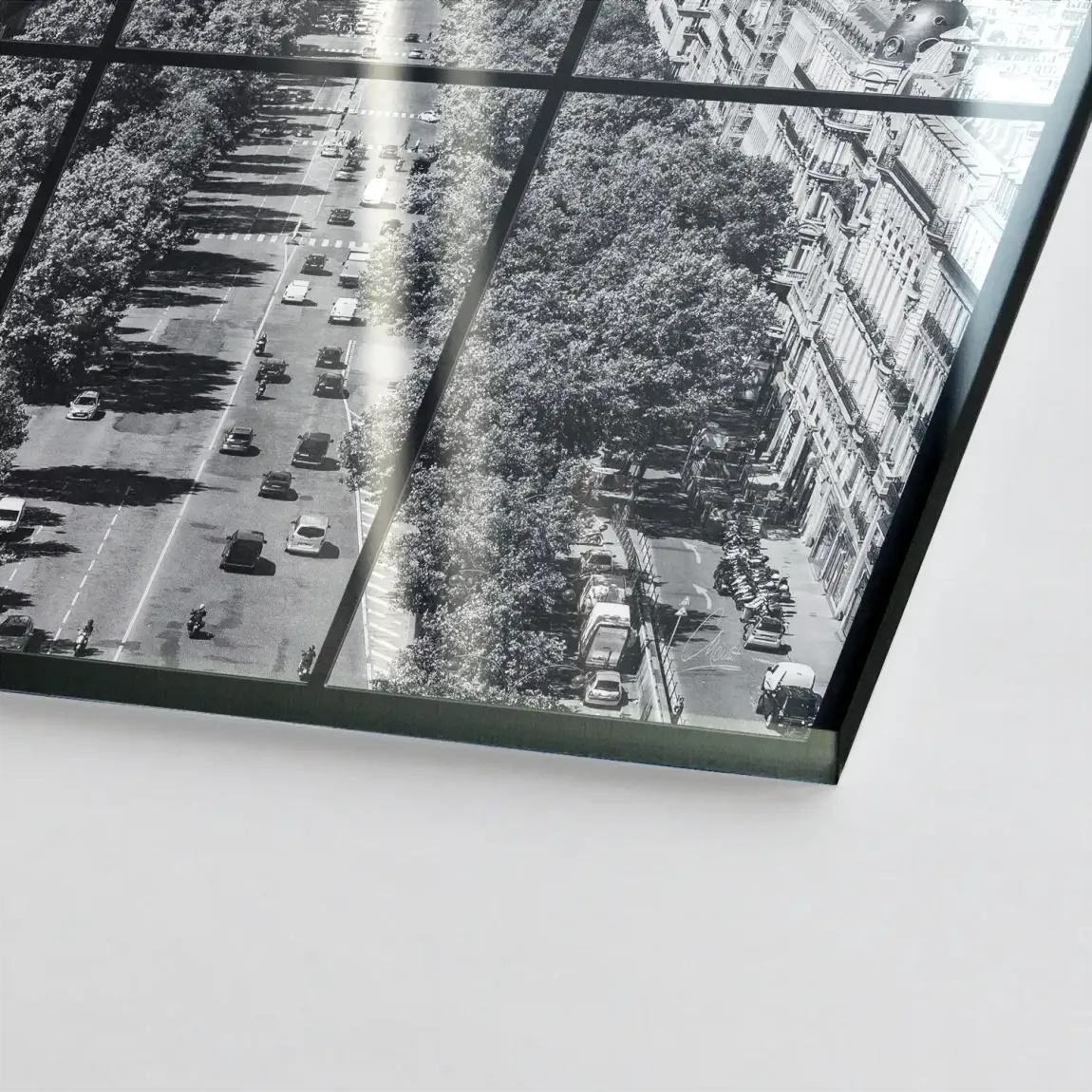 Skyline Avenue Paris Acrylglasbild