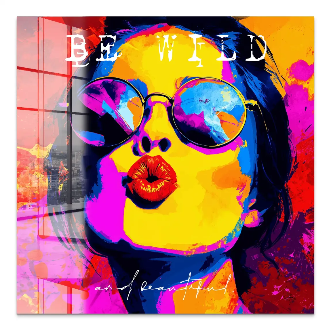 Be Wild Acrylglasbild