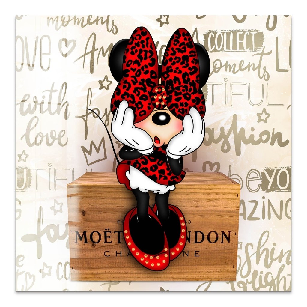 Minnie Moet Acrylglas Bild INGALERIE