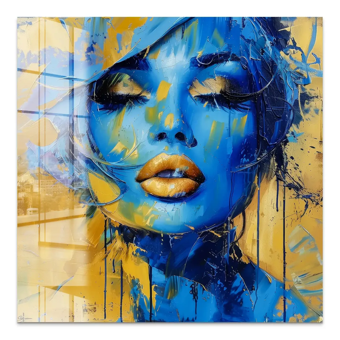 La Donna Acrylglas Bild