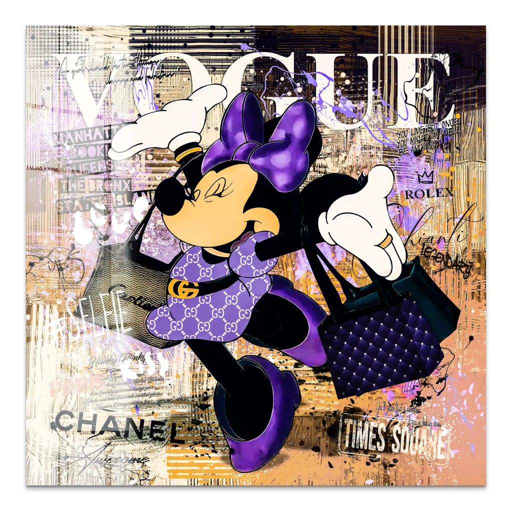 Minnie Vogue Acrylglas Bild INGALERIE