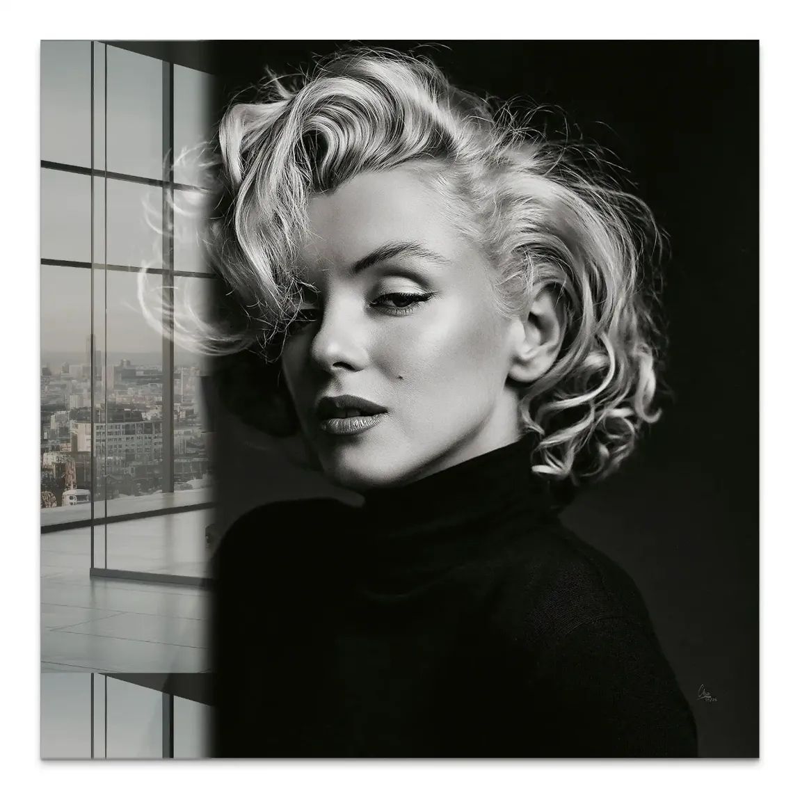Marilyn Elegance Acrylglasbild