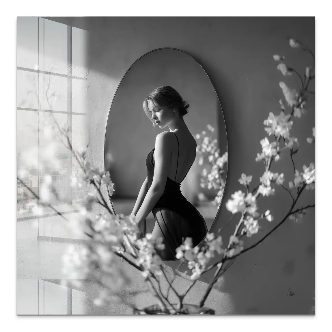 Velvet Muse Acrylglas Bild