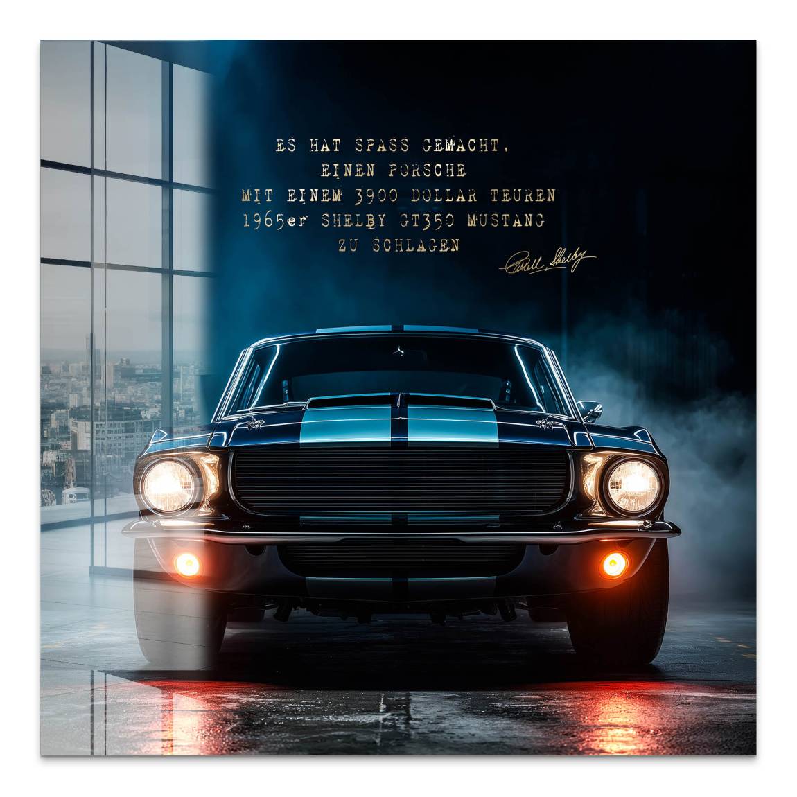 Ford Mustang Shelby Acrylglas Bild