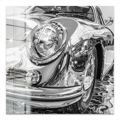 Porsche 356 Abstrakt Nr.3 Acrylglas Bild