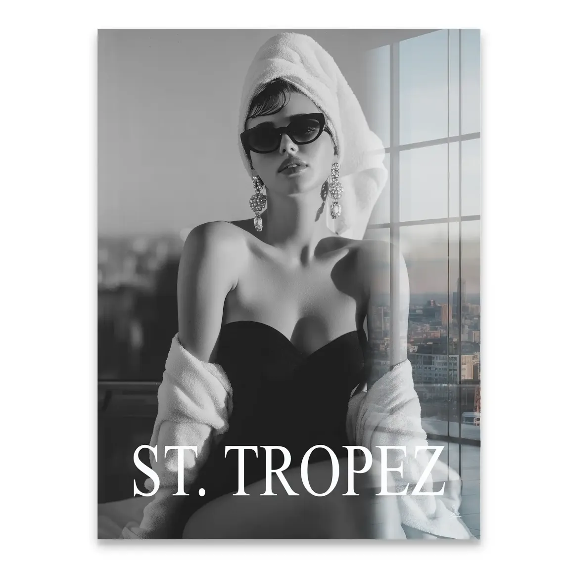 St. Tropez Glam Acrylglasbild