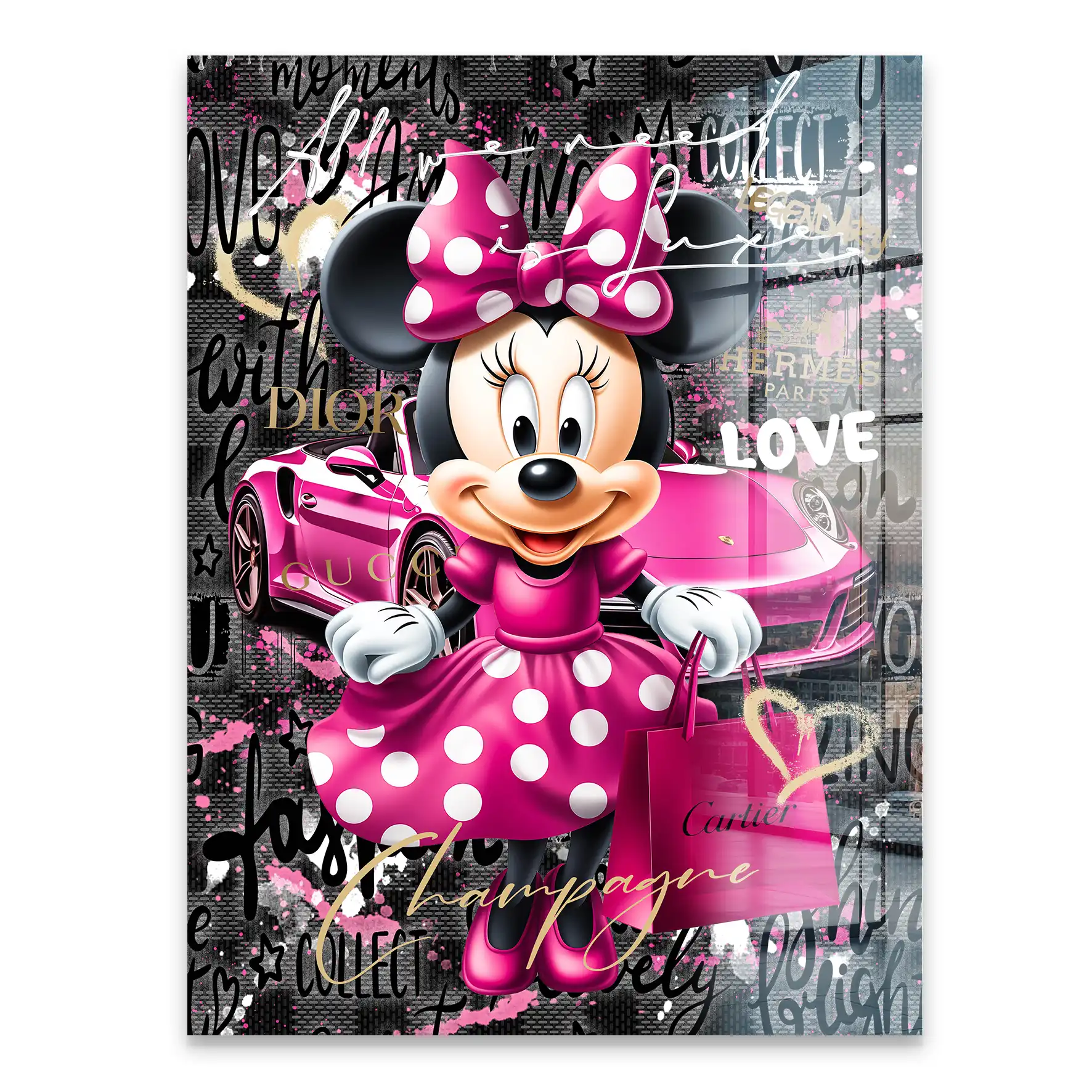 Minnie Need Need Luxe Acrylglas Bild INGALERIE