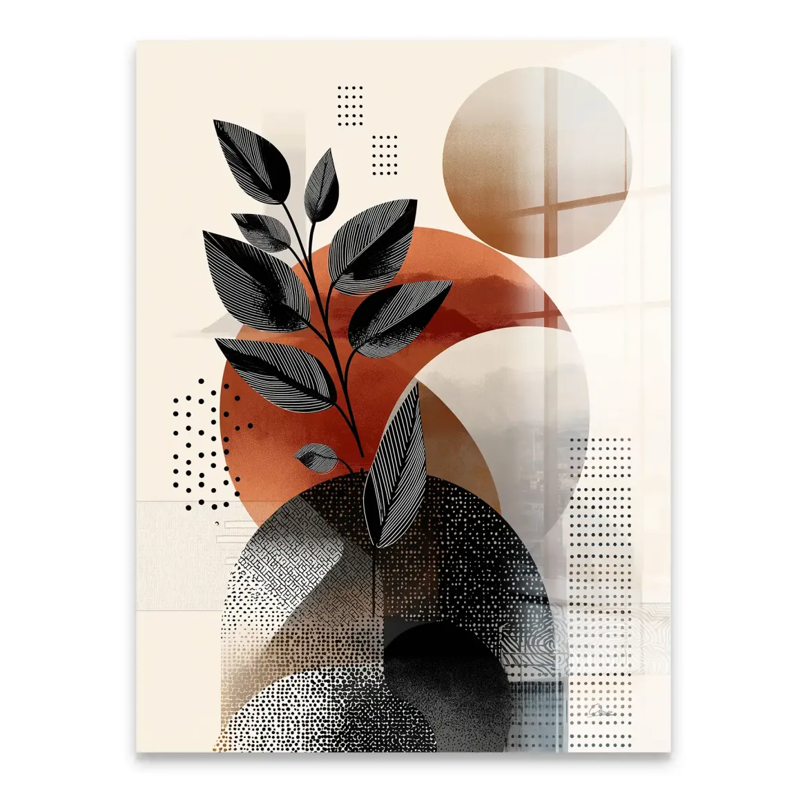 Terra Flora Harmony Acrylglasbild INGALERIE