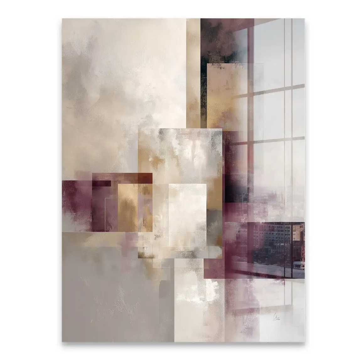 Mystic Geometry Acrylglasbild