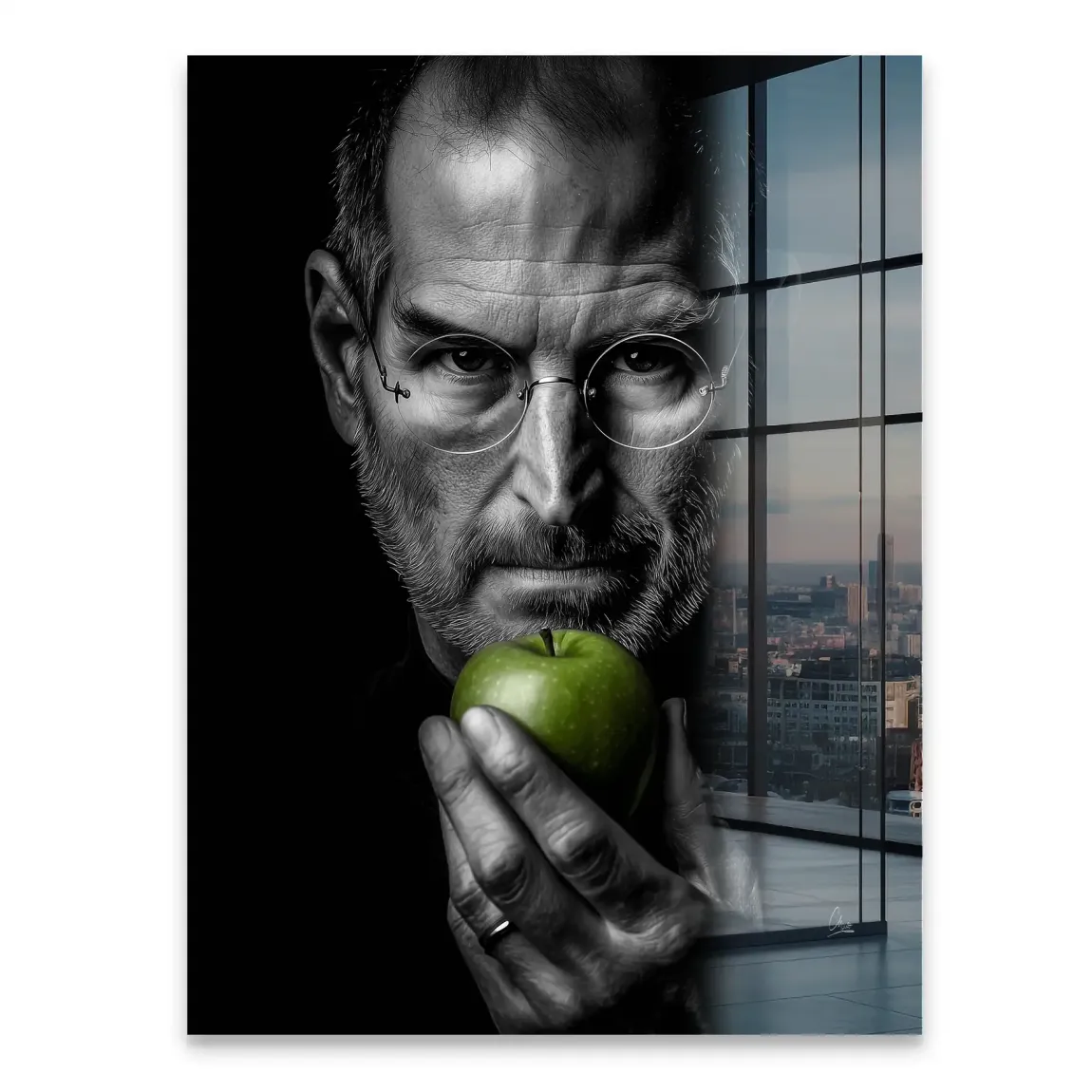 Vision Mind Jobs Acrylglasbild