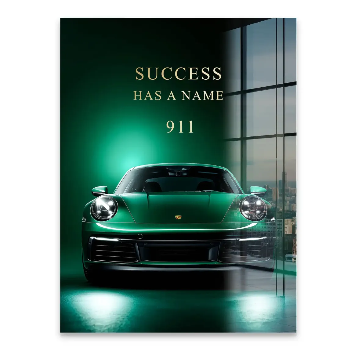 Spirit 911 Porsche Acrylglasbild